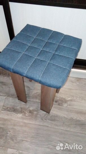 Чехлы на табуреты квадратные берюзовые