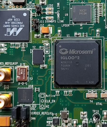 Отладочный комплект на fpga igloo2 microsemi