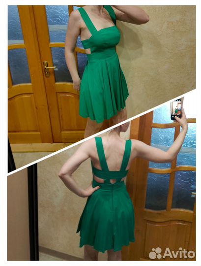 Летнее платье с разрезами side cut out dress