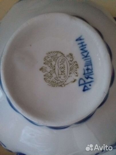 Посуда гжель