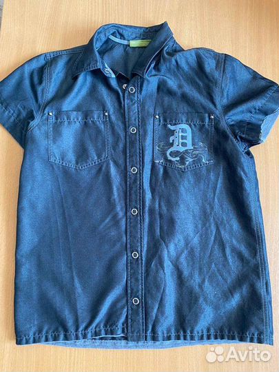 Рубашки для мальчика,11-12лет, 2шт