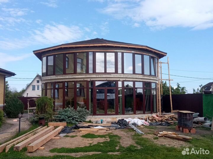 Установка пластиковых дверей и окон