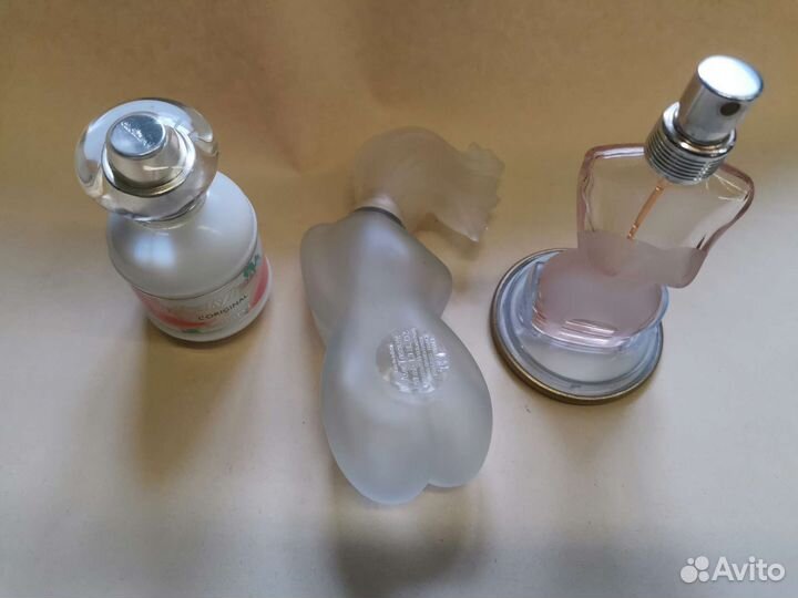 Флаконы от Парфюма и Крема Пустые