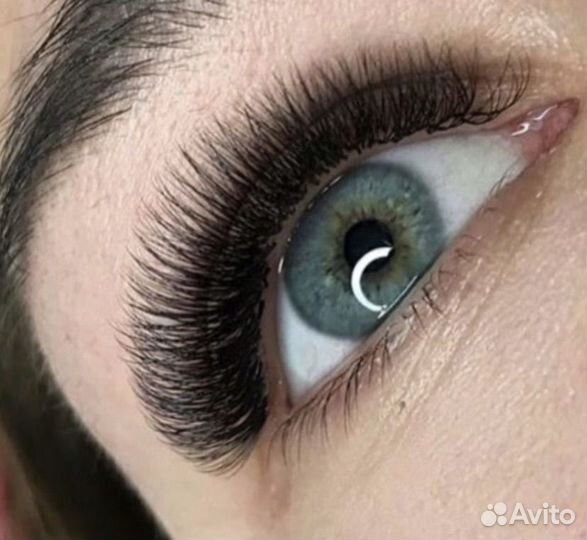 Наращивание ресниц на дому с выездом надом