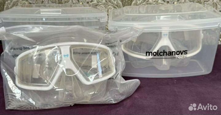 Маска для подводного плавания с трубкой