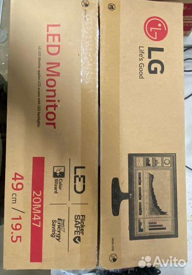 Монитор lg 20m47
