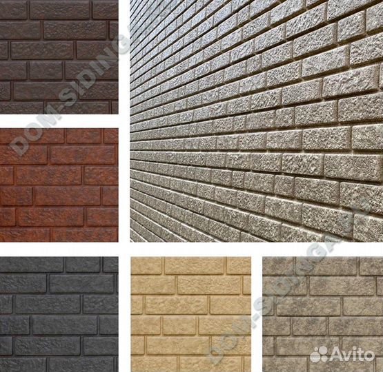 Сайдинг Stone-House кирпич