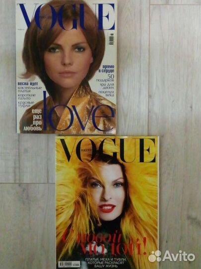 Журналы Vogue Вог 2004, 2012 гг