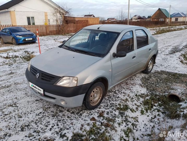 Renault Logan 1.4 МТ, 2007, 188 500 км