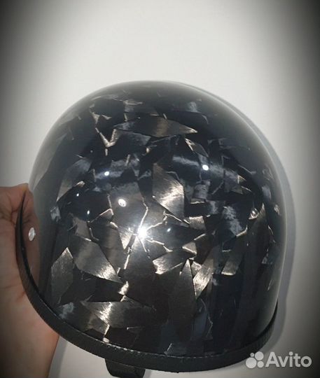 Мото шлем карбоновый carbon brain cap