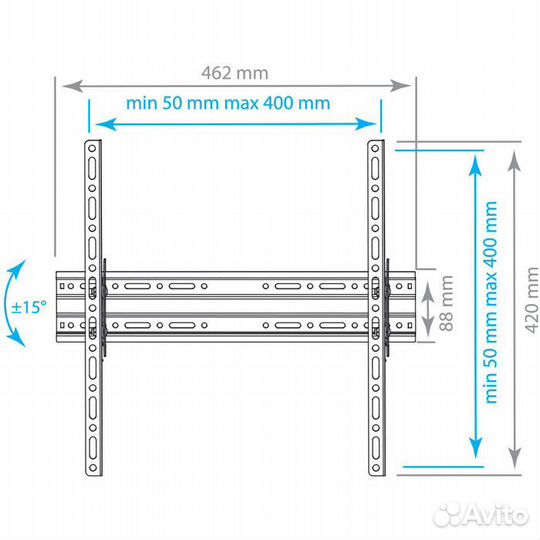Кронштейн наклонный ARM Media plasma-4 #244756