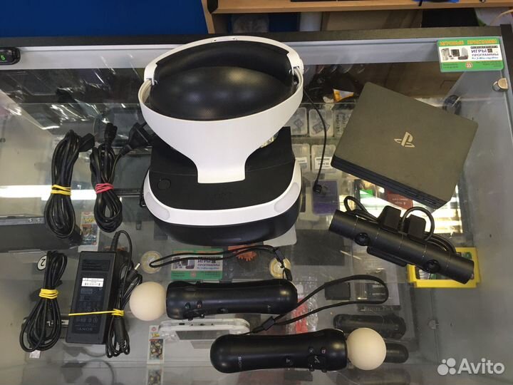 PS 4 комплект VR V2+Камера+2 Move