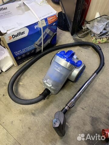 Пылесос Doffler vcc 1607 blue 1600w