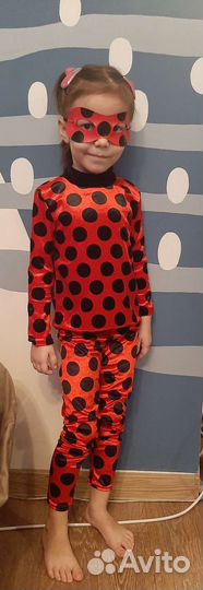 Костюм Леди Баг 104см