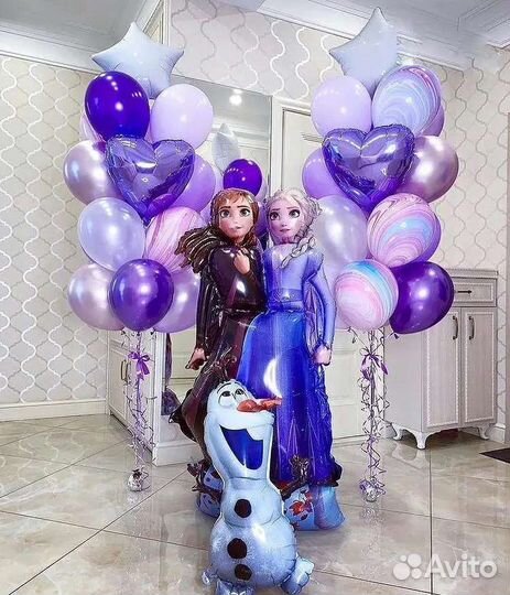 Воздушные шары холодное сердце