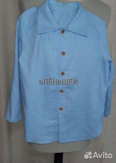Рубашки детские из натуральных тканей