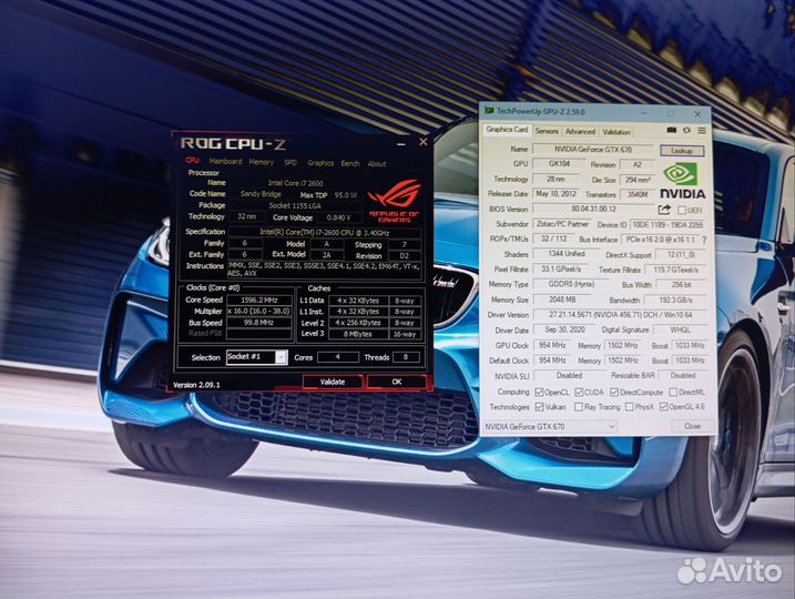 Игровой пк Intel Core i7 Nvidia GTX