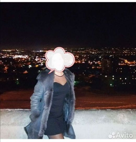 Дубленка натуральная женская 48 50