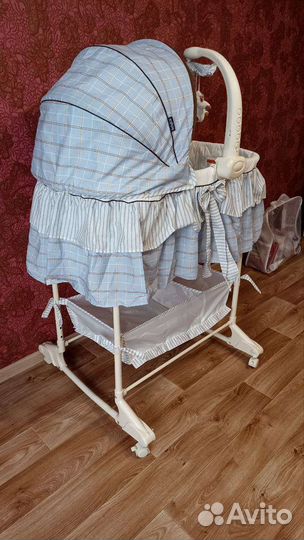 Детская люлька колыбель babyton