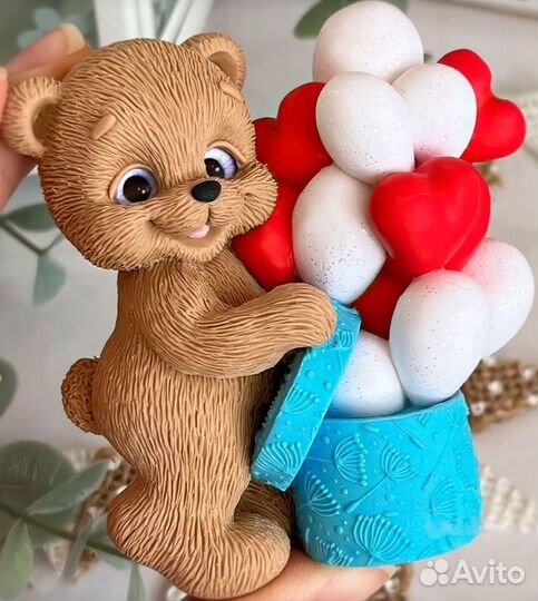 Шоколадная фигурка Мишка из шоколада