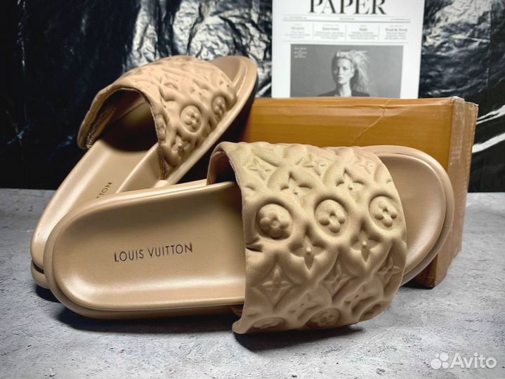 Сланцы женские louis vuitton