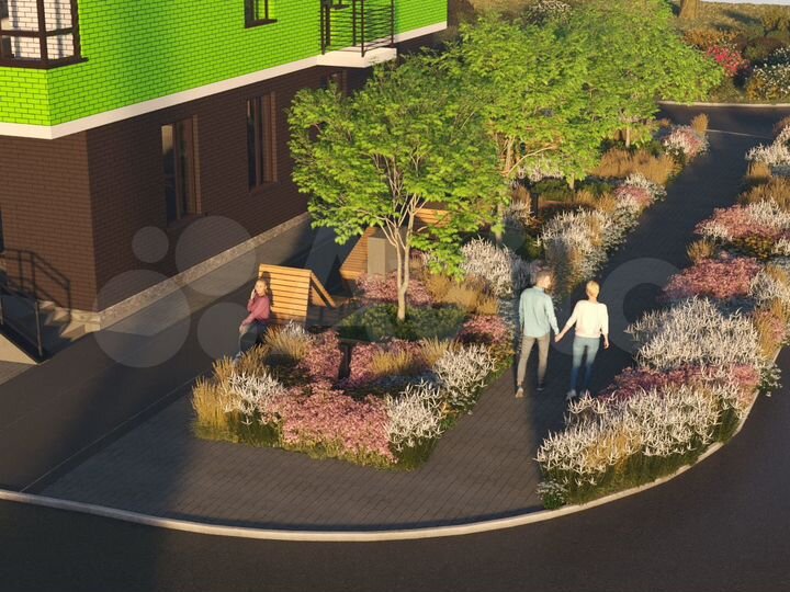 3-к. квартира, 69,2 м², 6/9 эт.