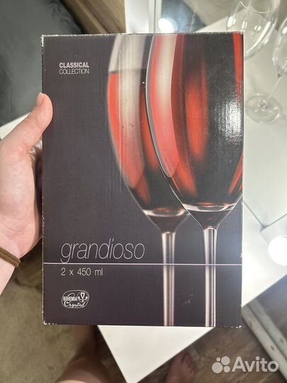 Бокалы для вина богемия