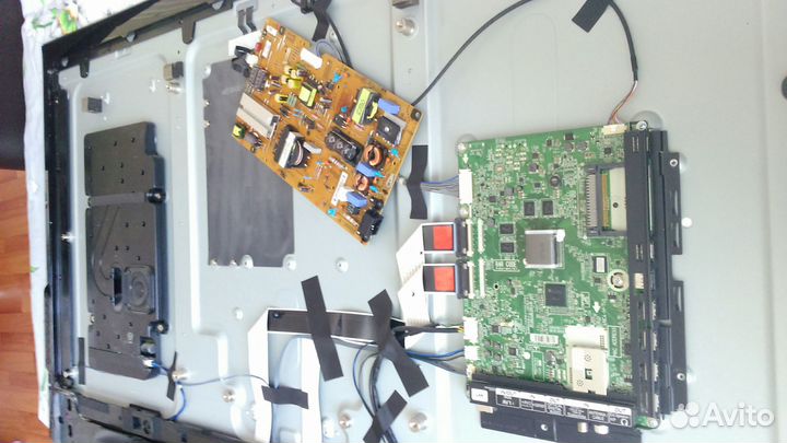 Блоки с разбитых тв