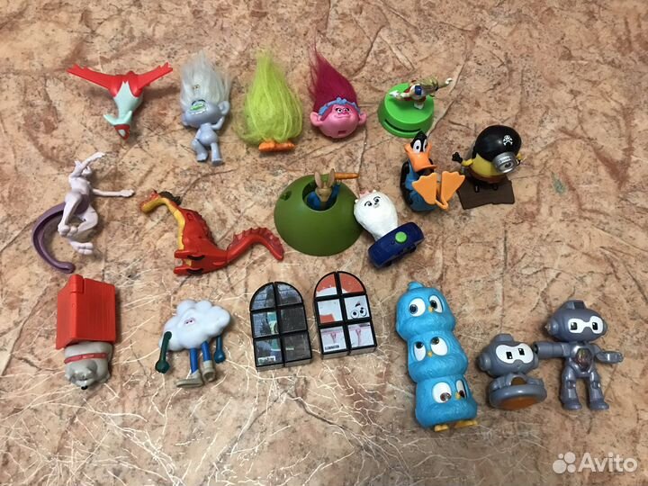 Игрушки из макдональдса