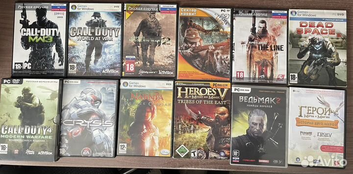 Игры для пк на дисках