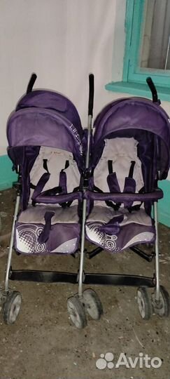 Коляска для двойни