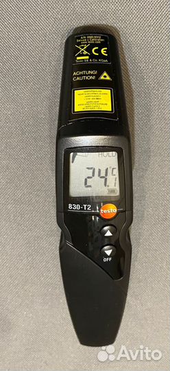 Бесконтактный инфрокрасный термометр Testo 830-T2