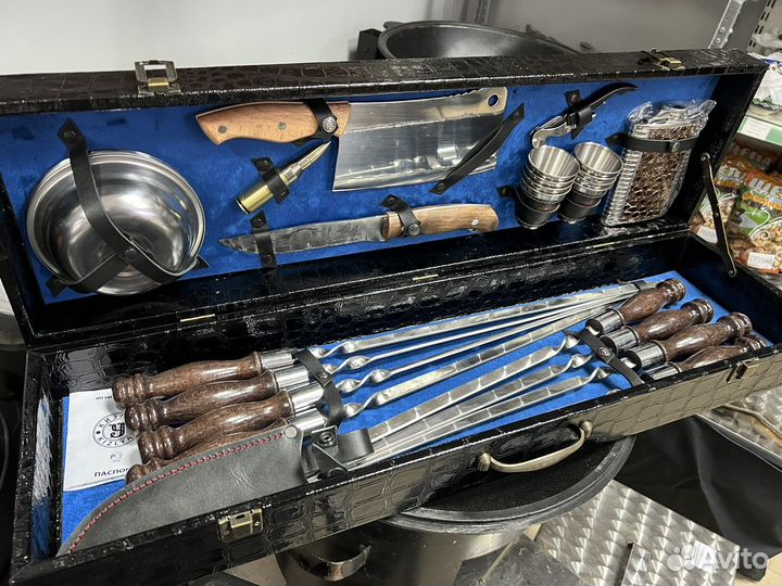 Шашлычный набор подарочный #22