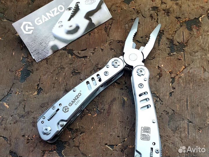Мультитул Ganzo G-301 Хром