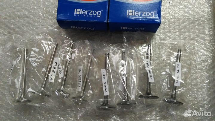 Комплект клапанов Largus 8 кл. Лада Ларгус, Рено