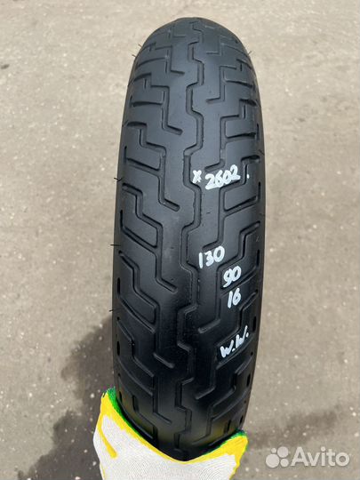 130/90 R16 dunlop d402f white wall 2602x