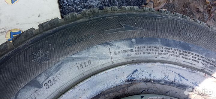 Зимние колеса r14 бу
