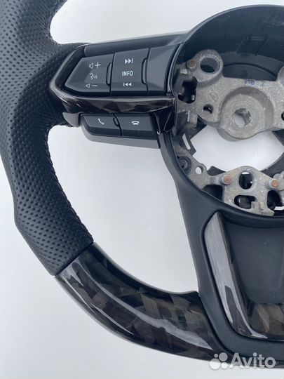 Карбоновый руль mazda