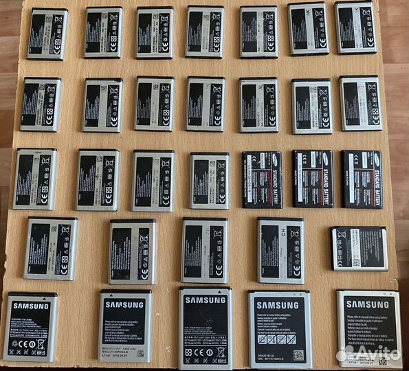 Акумуляторы от различных телефонов