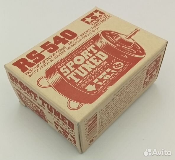 Коллекторный двигатель sport tuned RS-540, Tamiya