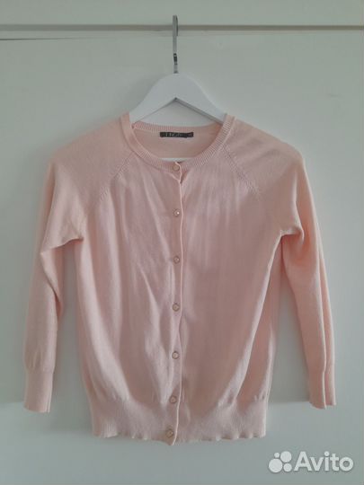 Кардиган розовый