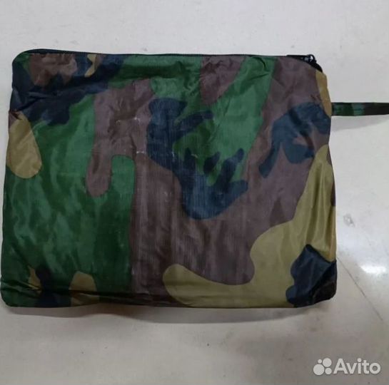 Дождевик-плащ с капюшоном непромокаемый Мультикам