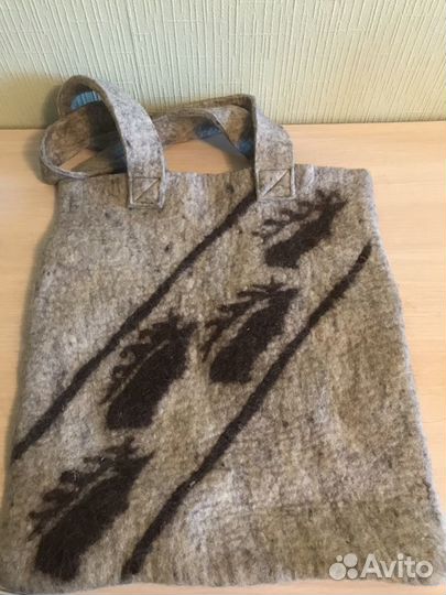 Cумка валеная мягкая