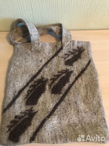 Cумка валеная мягкая