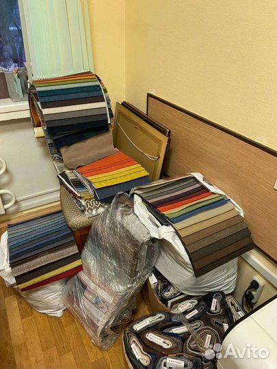 Остатки ткани мебельной для рукоделия