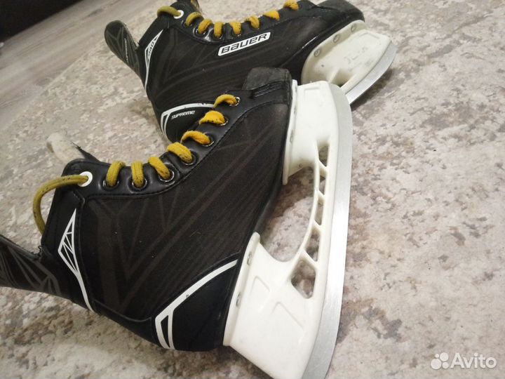 Хоккейные коньки bauer(краги,клюшка)