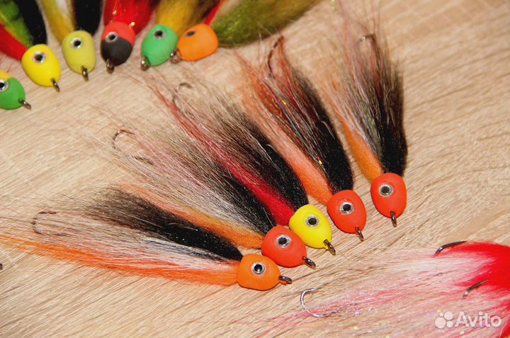 Мандула приманка, джиг стример, судачьи поролонки