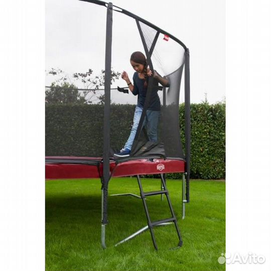 Батут Berg Elite Regular Red 430 с сеткой Deluxe