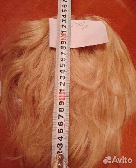 Шиньон из натуральных волос