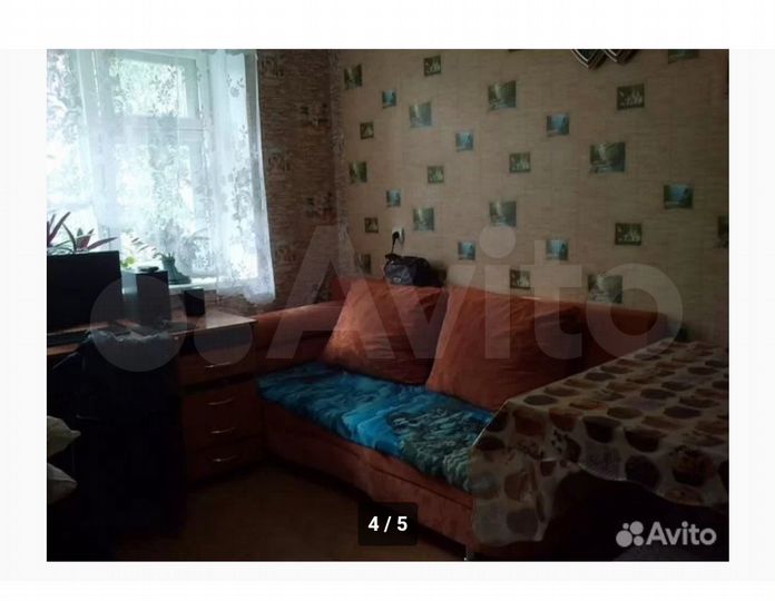 Комната 14 м² в 1-к., 4/5 эт.